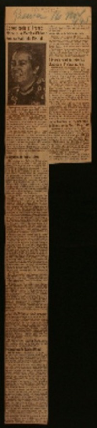 Concediósele el Premio Nóbel a la poetisa chilena Gabriela Mistral