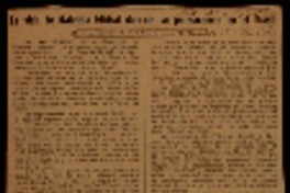 La vida de Gabriela Mistral durante su permanencia en Brasil.