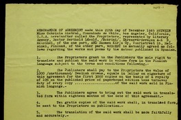 [Derechos, pagos editoriales y conexos]