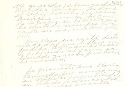 [Carta] [a] Claudio Arrau