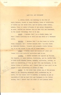 [Testamento] 1948 Sept. 17, Santa Barbara, California