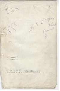 El recado social de Gabriela Mistral Investigación, estudio, selección y ordenación del autor El recado social de Gabriela Mistral Investigación, estudio, selección y ordenación del autor