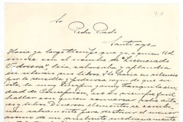 [Carta] 1915 ago. 21, Concepción, Chile [a] Pedro Prado