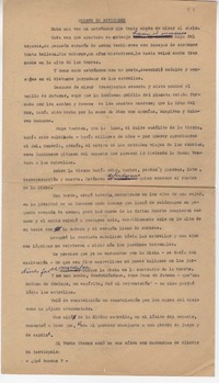 Cuento de noviembre Cuento de noviembre