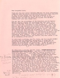 [Carta] [1959?], [New York] [a] Benjamín Claro, Santiago, Chile