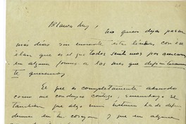[Carta] 1930, Santiago, Chile [a] Blanca Luz Brum  [manuscrito] Laura Rodig.