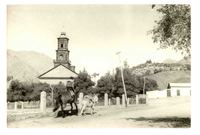 [Iglesia del pueblo de Montegrande]  [fotografía].