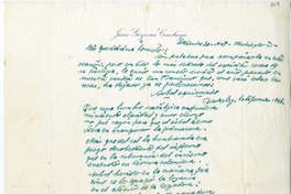 [Carta] 1948 diciembre 20, Washington D.C. [a] Consuelo  [manuscrito] Juan Guzmán Cruchaga.