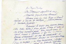 [Carta] 1946 agosto 8, San Francisco, California [a] Consuelo  [manuscrito] Juan Guzmán Cruchaga.