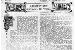 Conservatorio Nacional de Música