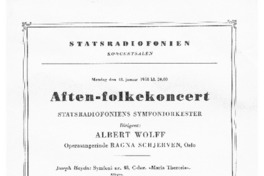 Aften-Folkenkoncert Aften-Folkenkoncert