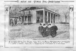 El Autor del Himno Pan-Americano El Autor del Himno Pan-Americano