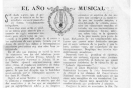 El Año Musical El Año Musical