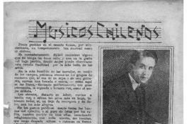 Músicos Chilenos Músicos Chilenos