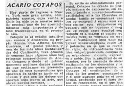Acario Cotapos