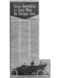 Yerno reivindica la gran obra de Enrique Soro Recuerdan a eminente músico Yerno reivindica la gran obra de Enrique Soro Recuerdan a eminente músico