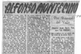 Alfonso Montecino Alfonso Montecino