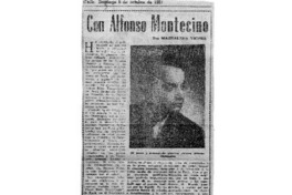 Con Alfonso Montecino Con Alfonso Montecino
