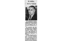 El Rostro de la noticia El Rostro de la noticia