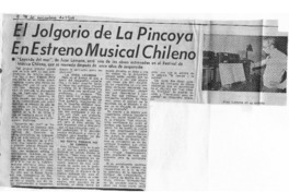 El jolgorio de La Pincoya en estreno musical Chileno El jolgorio de La Pincoya en estreno musical Chileno
