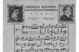 Croquis Nochero Tango Croquis Nochero Tango