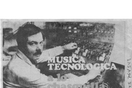 Música Tecnológica A lo chasquilla Música Tecnológica A lo chasquilla