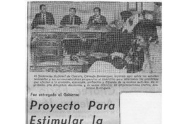 Proyecto para estimular la música nacional Proyecto para estimular la música nacional