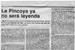 La Pincoya ya no será leyenda La Pincoya ya no será leyenda