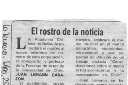 El rostro de la noticia El rostro de la noticia