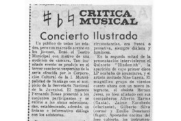 Concierto Ilustrado Crítica musical Concierto Ilustrado Crítica musical