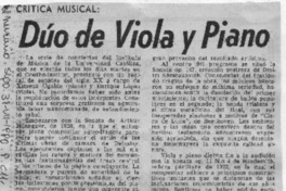 Audición de Alfredo Perl Crítica Musical Audición de Alfredo Perl Crítica Musical