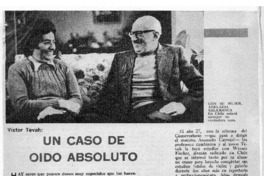 Un Caso de Oido Abso Víctor Tevah Un Caso de Oido Abso Víctor Tevah