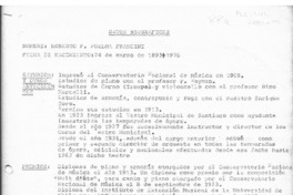 Datos Biográficos. Datos Biográficos.