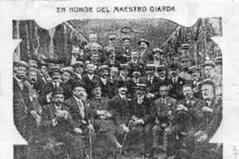 En Honor del maestro Giarda En Honor del maestro Giarda
