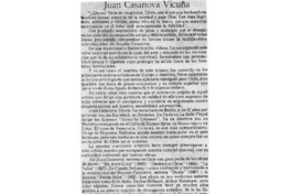 Juan Casanova Vicuña Juan Casanova Vicuña