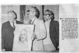 El compositor Ramón Rivas ... El compositor Ramón Rivas ...