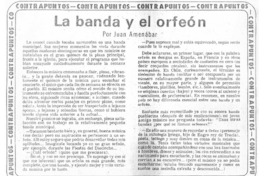 La banda y el orfeón Contrapuntos La banda y el orfeón Contrapuntos