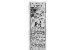 El Rostro de la noticia El Rostro de la noticia