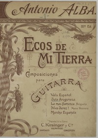 Jota aragonesa [para guitarra] [música] A. Alba.
