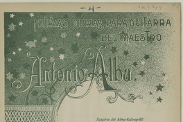 Viva Aragón jota para guitarra [música] : Antonio Alba.