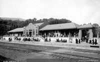 Estación de ferrocarriles.