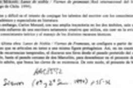 Lunes de niebla, viernes de promesas  [artículo] Haydée Ahumada Peña.