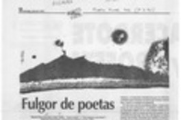 Fulgor de poetas Fulgor de poetas