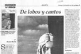 De lobos y cantos De lobos y cantos