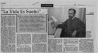 "La vida es sueño"  [artículo].