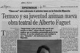 Temuco y su juventud animan nueva obra teatral de Alberto Fuguet  [artículo] Lisette Maillet.