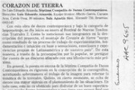 Corazón de tierra