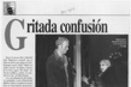 Gritada confusión  [artículo] Italo Passalacqua C.