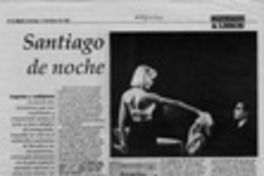 Santiago de noche  [artículo] Patricia Espinosa.
