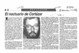 El noctuario de Cortázar  [artículo] Luis Riffo.